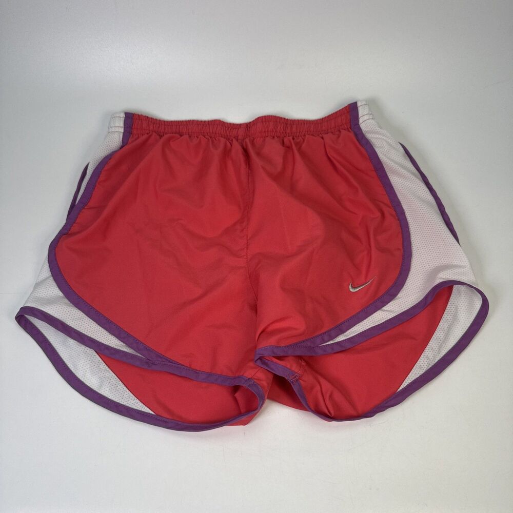 Nike Dri-FIT Tempo Running Shorts Women’s XS Pink Coral Purple Athletic